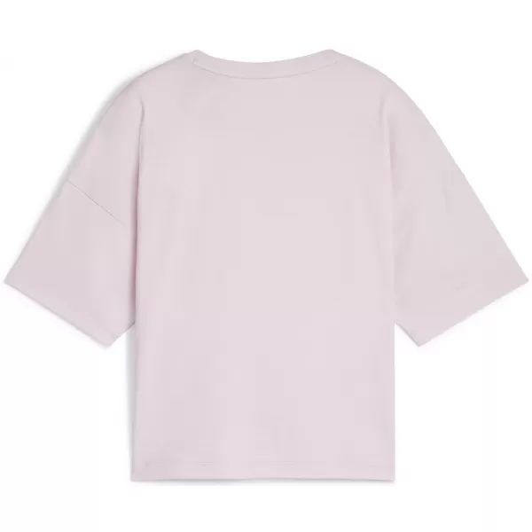  Дамска тениска PUMA ESS CROPPED LOGO TEE 586866-60 ЛИЛАВО 
