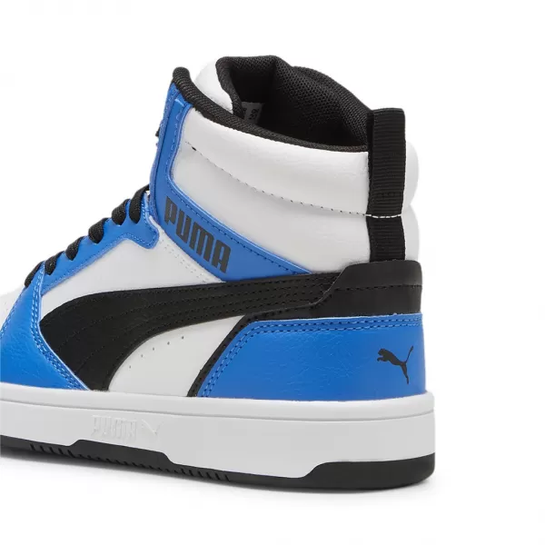  Детски обувки PUMA REBOUND V6 MID JR 393831-06 БЯЛО 