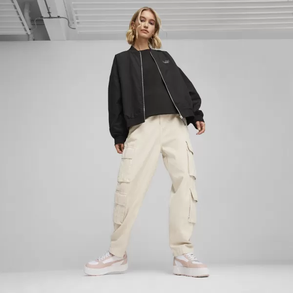  Дамско яке PUMA STYLE JACKET 623687-01 ЧЕРЕН 