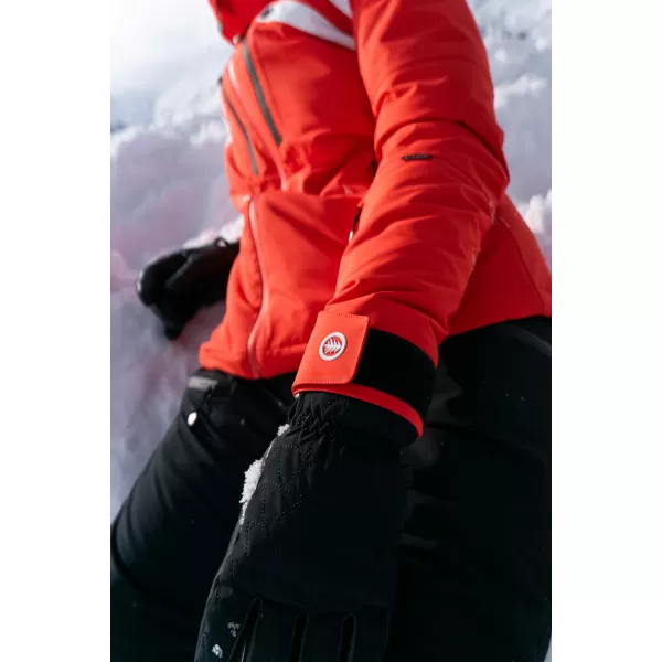  Дамско ски яке NORDBLANC CREVASSE NBWJL7932 ОРАНЖЕВО МАСТИЛО 