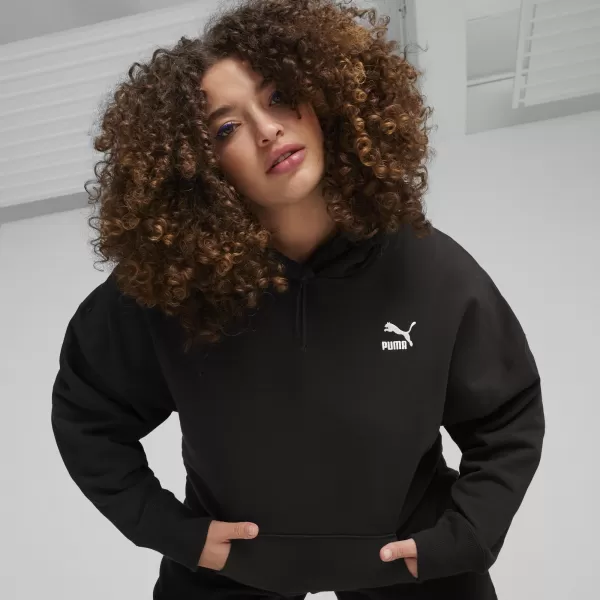  Дамски суичър PUMA BETTER RELAXED HOODIE 624227-01 ЧЕРЕН 