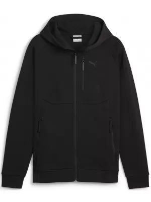 Мъжки суичър PUMA TECH FULL-ZIP HOODIE 624385-01 ЧЕРЕН