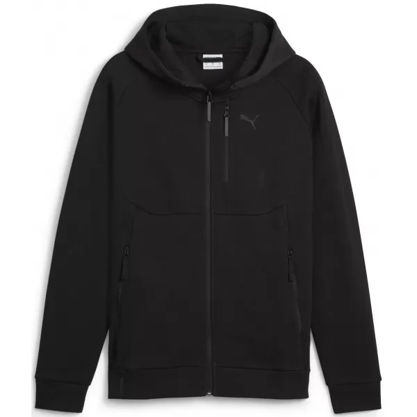  Мъжки суичър PUMA TECH FULL-ZIP HOODIE 624385-01 ЧЕРЕН 