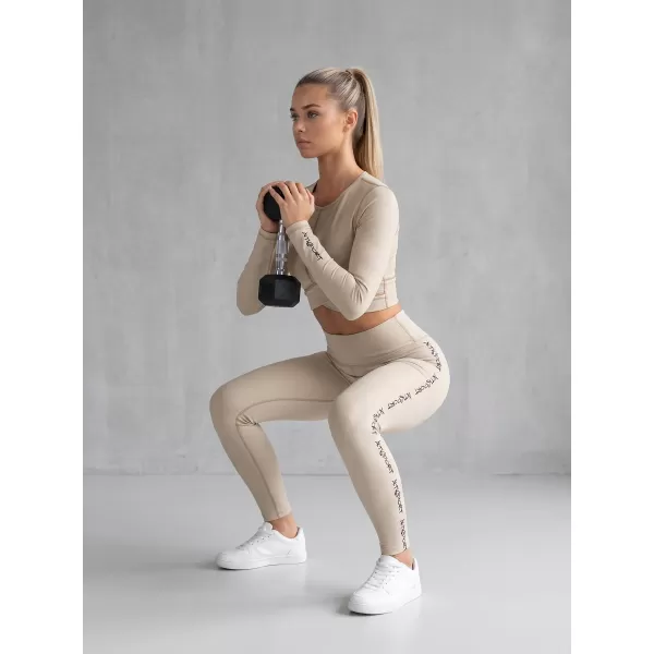  Дамски дълъг премиум клин ALTISPORT VOJ/ALW021LEG01 КАФЯВО 