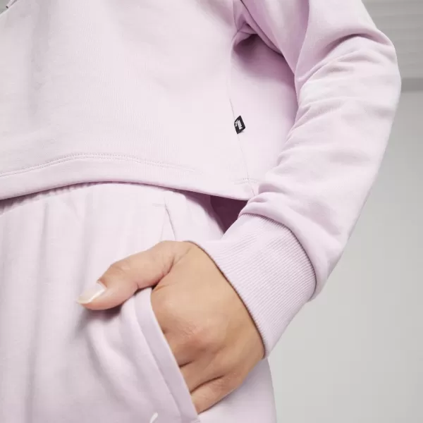  Дамски суичър PUMA ESS CROPPED LOGO HOODIE TR 586870-60 РОЗОВО 