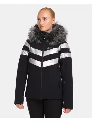 Дамско ски яке KILPI LTD ASTER-W UL0141KI ЧЕРЕН