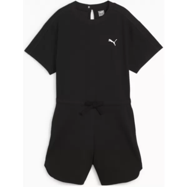 Дамски гащеризон PUMA HER SHORT JUMPSUIT 677891-01 ЧЕРЕН 