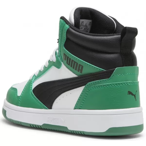  Детски обувки PUMA REBOUND V6 MID JR 393831-10 БЯЛО 