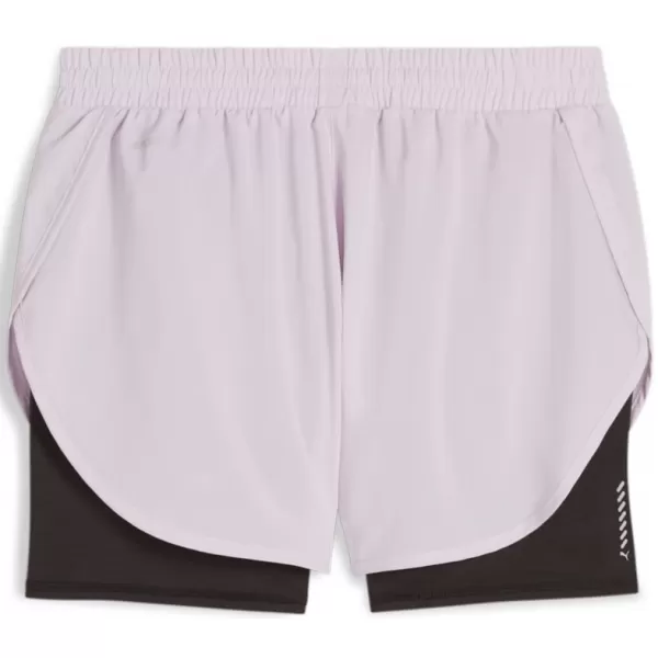  Дамски шорти PUMA RUN FAV WOVEN 2IN1 SHORT W 523181-60 ЧЕРЕН 