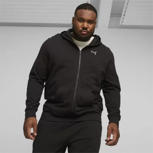  Мъжки суичър PUMA BETTER ESSENTIALS FZ HOODIE 675979-01 ЧЕРЕН 