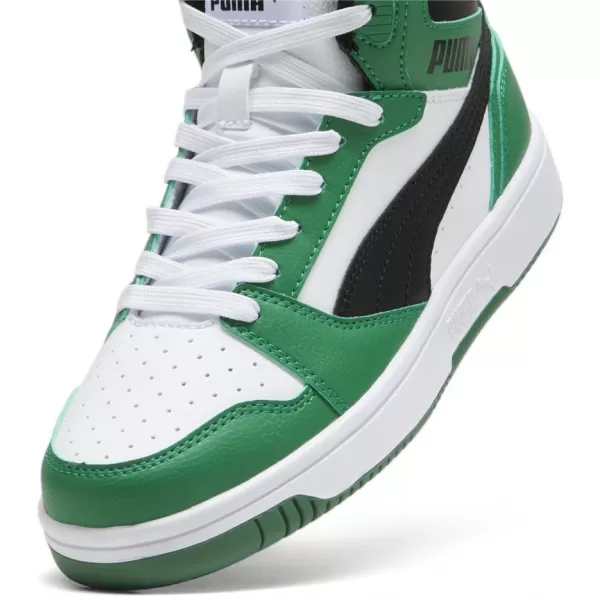  Детски обувки PUMA REBOUND V6 MID JR 393831-10 БЯЛО 