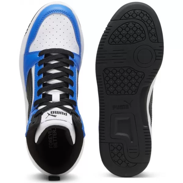  Детски обувки PUMA REBOUND V6 MID JR 393831-06 БЯЛО 