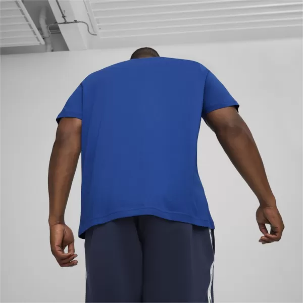  Мъжка тениска PUMA ESS LOGO TEE 586667-59 СИНЬО 