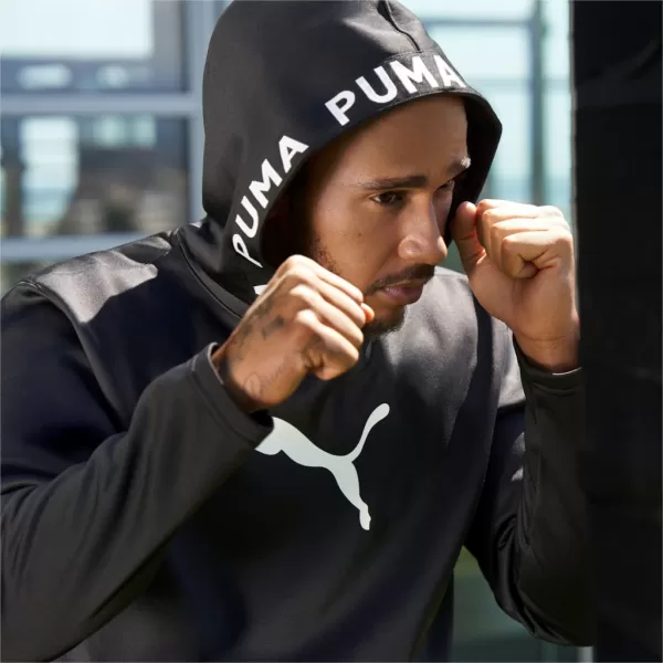  Мъжки суичър PUMA TRAIN PWR FLEECE HOODIE 520893-01 ЧЕРЕН 