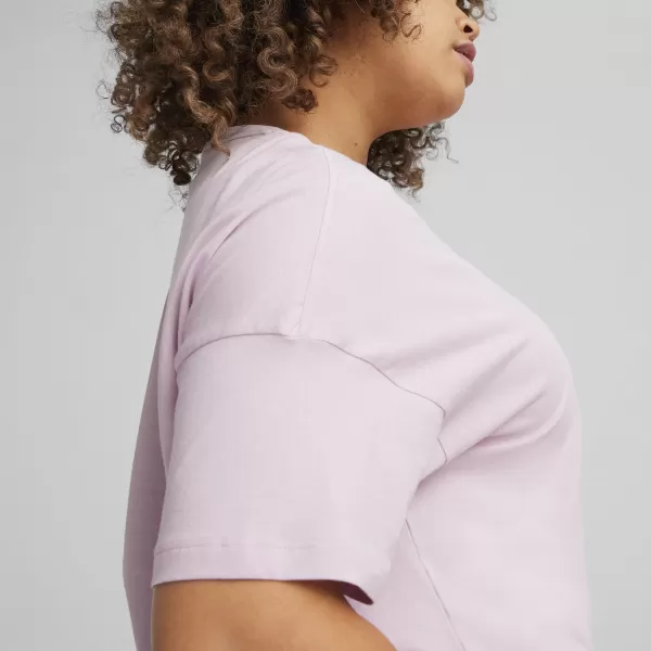  Дамска тениска PUMA ESS CROPPED LOGO TEE 586866-60 ЛИЛАВО 