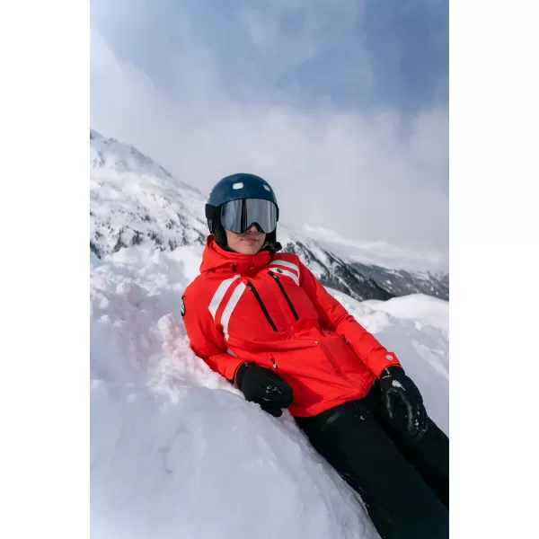  Дамско ски яке NORDBLANC CREVASSE NBWJL7932 ОРАНЖЕВО МАСТИЛО 