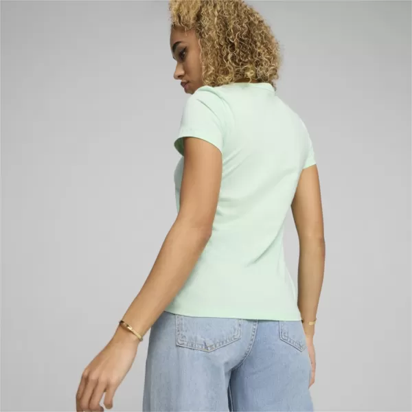  Дамска тениска PUMA ESS LOGO TEE 586775-90 ЗЕЛЕНО 
