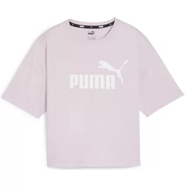  Дамска тениска PUMA ESS CROPPED LOGO TEE 586866-60 ЛИЛАВО 