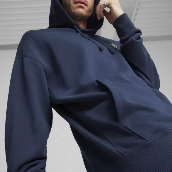  Мъжки суичър PUMA DOWNTOWN GRAPHIC HOODIE 624361-14 СИНЬО 