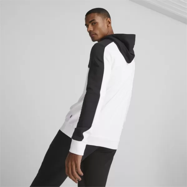  Мъжки суичър PUMA ESS BLOCK X TAPE HOODIE 675173-01 ЧЕРЕН 