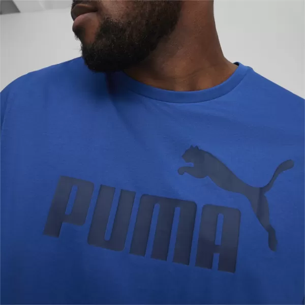  Мъжка тениска PUMA ESS LOGO TEE 586667-59 СИНЬО 