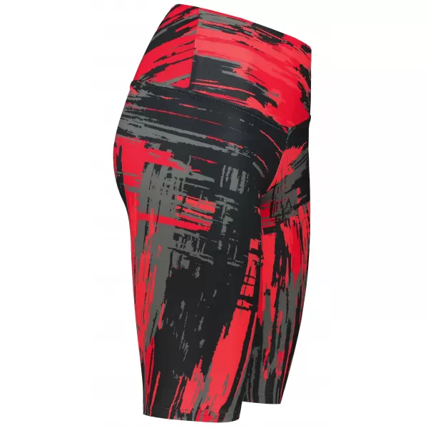  Дамски клин над коляното premium ALTISPORT VOJ/ALW010LEG02 ЧЕРНО И ЧЕРВЕНО 