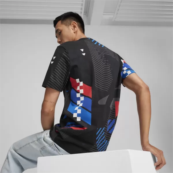  Мъжка тениска PUMA BMW MMS AOP TEE 624153-01 ЧЕРЕН 