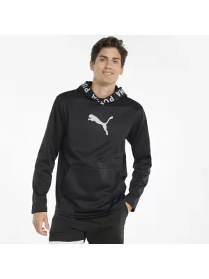 Мъжки суичър PUMA TRAIN PWR FLEECE HOODIE 520893-01 ЧЕРЕН