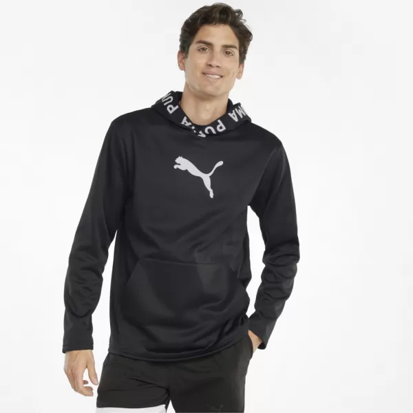  Мъжки суичър PUMA TRAIN PWR FLEECE HOODIE 520893-01 ЧЕРЕН 