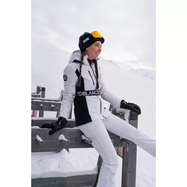  Дамско яке за ски софтшел NORDBLANC APRES-SKI NBWJL7928 БЯЛО 