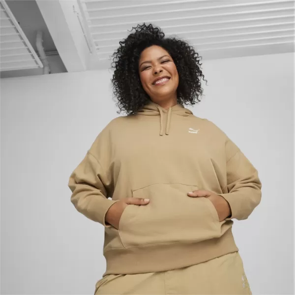  Дамски суичър PUMA BETTER RELAXED HOODIE 624227-83 БЕЖОВО 