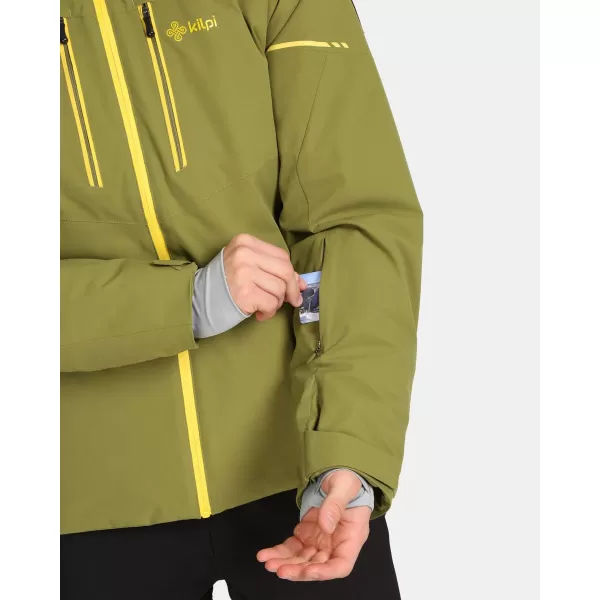  Мъжко ски яке KILPI TONNSI-M UM0109KI ЗЕЛЕНО 
