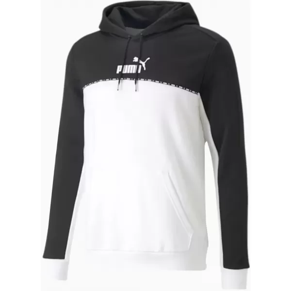 Мъжки суичър PUMA ESS BLOCK X TAPE HOODIE 675173-01 ЧЕРЕН 