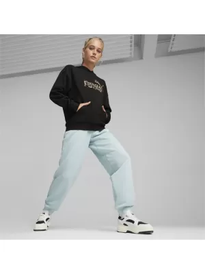 Дамски панталон PUMA ESS+ SMALL LOGO HW PANTS TR 678744-22 СИНЬО