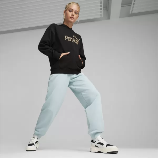  Дамски панталон PUMA ESS+ SMALL LOGO HW PANTS TR 678744-22 СИНЬО 
