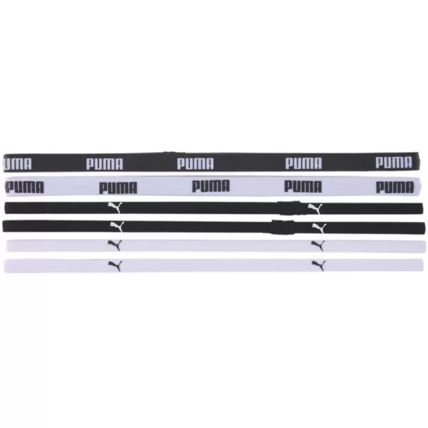  Дамска лента за глава PUMA AT SPORTBANDS (6PCS) 053452-09 ЧЕРЕН 