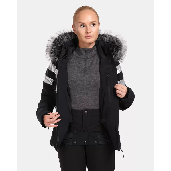  Дамско ски яке KILPI LTD ASTER-W UL0141KI ЧЕРЕН 