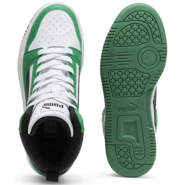  Детски обувки PUMA REBOUND V6 MID JR 393831-10 БЯЛО 