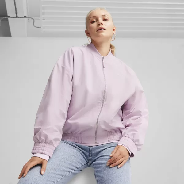  Дамско яке PUMA STYLE JACKET 623687-60 ЛИЛАВО 