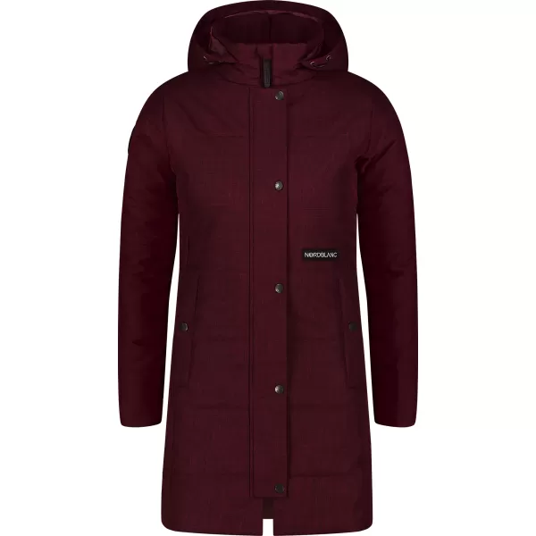  Дамско зимно палто NORDBLANC MYSTIQUE NBWJL7943 БОРДО 