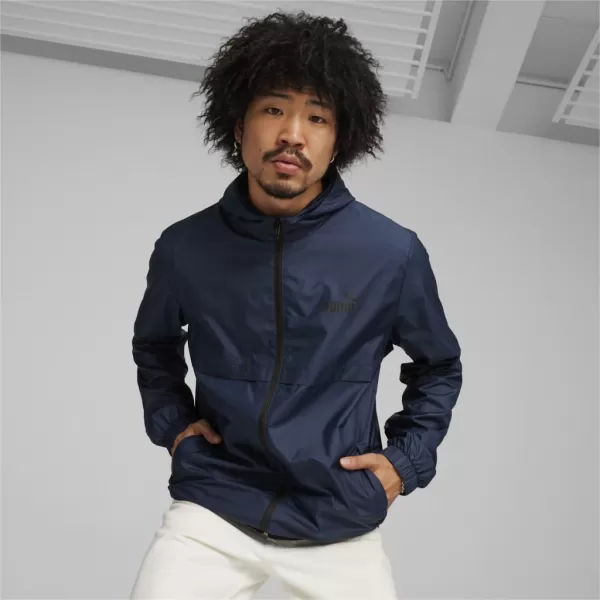  Мъжка ветровка PUMA ESS SOLID WINDBREAKER 847484-14 СИНЬО 