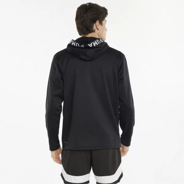  Мъжки суичър PUMA TRAIN PWR FLEECE HOODIE 520893-01 ЧЕРЕН 