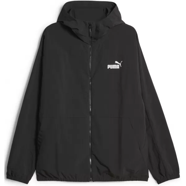  Мъжка ветровка PUMA HOODED WINDBREAKER 675387-01 ЧЕРЕН 
