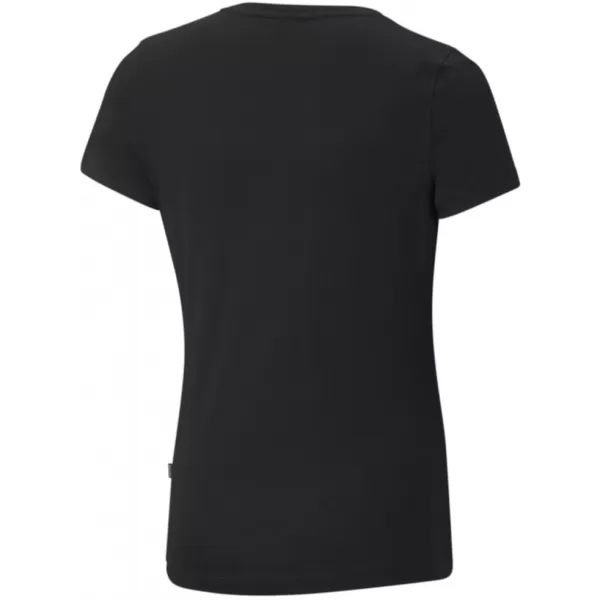  Тениска за момиче PUMA ESS LOGO TEE 587029-01 ЧЕРЕН 