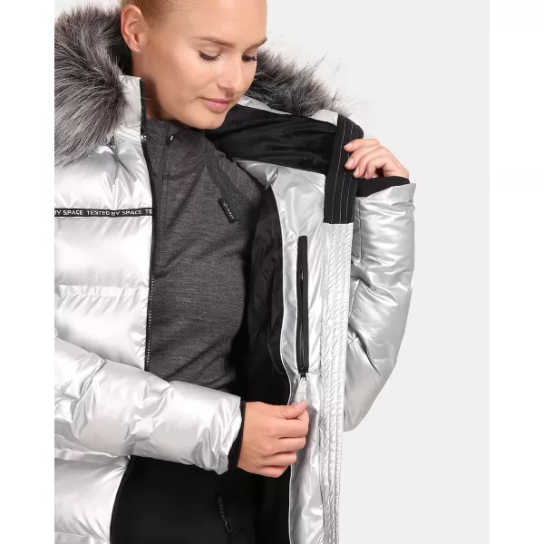  Дамско зимно яке KILPI LTD SIRIUS-W UL0142KI СРЕБРО 