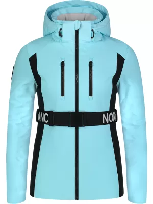 Дамско яке за ски софтшел NORDBLANC APRES-SKI NBWJL7928 СВЕТЛО СИНЬО
