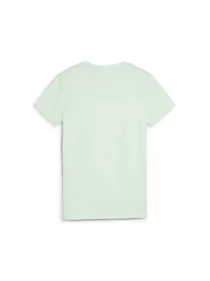 Дамска тениска PUMA ESS LOGO TEE 586775-90 ЗЕЛЕНО