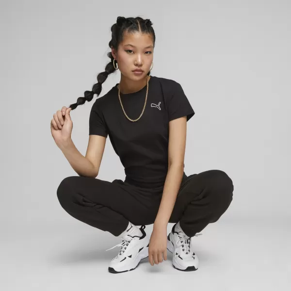  Дамска тениска PUMA BETTER ESSENTIALS TEE 675986-01 ЧЕРЕН 