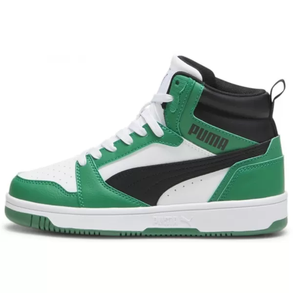  Детски обувки PUMA REBOUND V6 MID JR 393831-10 БЯЛО 