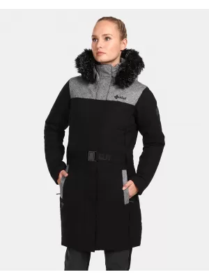 Дамско зимно палто KILPI KETRINA-W UL0129KI ЧЕРЕН